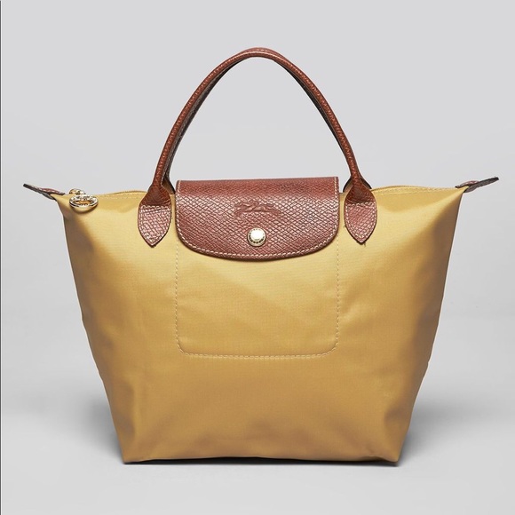 Longchamp Handbags - Longchamp le pillage mini tote mustard yellow